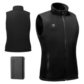 Heated Vest, Women Electric Heating Vest with 16000 mAh Battery Pack, 6 Heating Zones Lightweight Rechargeable Winter-Vest with 3 Levels (Default: Default)